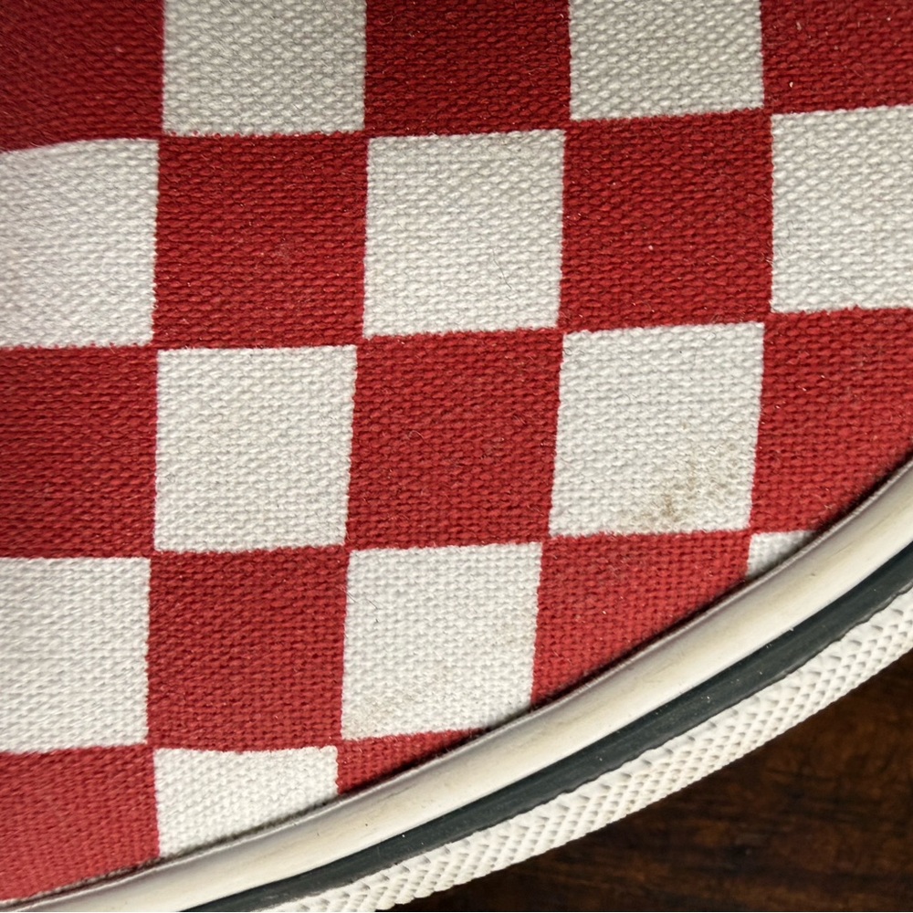 Vans Multi-Color Checkerboard Slip-On Sneakers - Picture 9 of 10